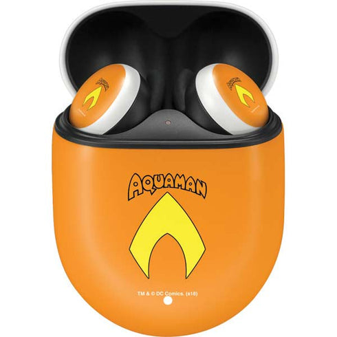 DC Comics Aquaman Classic Logo Google Pixel Buds Skin